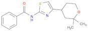 Benzamide, N-[4-(tetrahydro-2,2-dimethyl-2H-pyran-4-yl)-2-thiazolyl]-