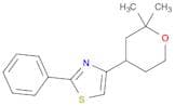 Thiazole, 2-phenyl-4-(tetrahydro-2,2-dimethyl-2H-pyran-4-yl)-