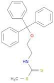 Carbamodithioic acid, [2-(triphenylmethoxy)ethyl]-, methyl ester