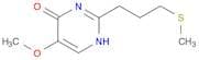 5-Methoxy-2-(3-(methylthio)propyl)pyrimidin-4(1H)-one