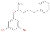 1,3-Benzenediol, 5-(1-methyl-4-phenylbutoxy)-