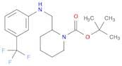 1-Piperidinecarboxylicacid, 2-[[[3-(trifluoromethyl)phenyl]amino]methyl]-, 1,1-dimethylethyl ester