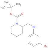1-Piperidinecarboxylicacid, 2-[[(3-bromophenyl)amino]methyl]-, 1,1-dimethylethyl ester