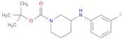 1-Piperidinecarboxylicacid, 3-[(3-fluorophenyl)amino]-, 1,1-dimethylethyl ester