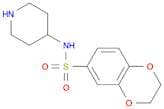 1,4-Benzodioxin-6-sulfonamide, 2,3-dihydro-N-4-piperidinyl-