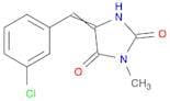2,4-Imidazolidinedione, 5-[(3-chlorophenyl)methylene]-3-methyl-