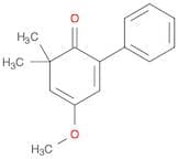 2,4-Cyclohexadien-1-one, 4-methoxy-6,6-dimethyl-2-phenyl-