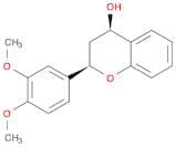 2H-1-Benzopyran-4-ol, 2-(3,4-dimethoxyphenyl)-3,4-dihydro-, cis-