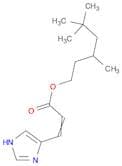 2-Propenoic acid, 3-(1H-imidazol-4-yl)-, 3,5,5-trimethylhexyl ester