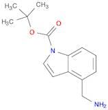 tert-Butyl 4-(aminomethyl)-1h-indole-1-carboxylate hydrochloride