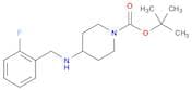 1-Piperidinecarboxylicacid, 4-[[(2-fluorophenyl)methyl]amino]-, 1,1-dimethylethyl ester