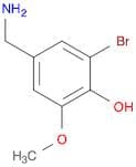 4-(Aminomethyl)-2-bromo-6-methoxyphenol