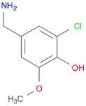 Phenol,4-(aminomethyl)-2-chloro-6-methoxy-