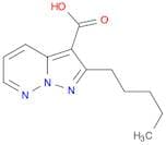 Pyrazolo[1,5-b]pyridazine-3-carboxylic acid, 2-pentyl-