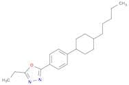 1,3,4-Oxadiazole, 2-ethyl-5-[4-(4-pentylcyclohexyl)phenyl]-