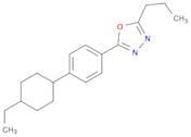 1,3,4-Oxadiazole, 2-[4-(4-ethylcyclohexyl)phenyl]-5-propyl-