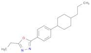 1,3,4-Oxadiazole, 2-ethyl-5-[4-(4-propylcyclohexyl)phenyl]-
