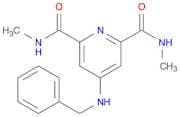 2,6-Pyridinedicarboxamide, N,N'-dimethyl-4-[(phenylmethyl)amino]-