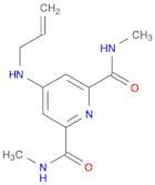 2,6-Pyridinedicarboxamide, N,N'-dimethyl-4-(2-propenylamino)-