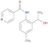 4-Pyridinecarboxamide, N-[2-(1-hydroxyethyl)-4-methylphenyl]-