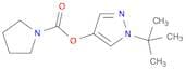 1-Pyrrolidinecarboxylic acid, 1-(1,1-dimethylethyl)-1H-pyrazol-4-yl ester