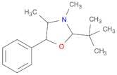 Oxazolidine, 2-(1,1-dimethylethyl)-3,4-dimethyl-5-phenyl-