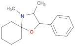 1-Oxa-4-azaspiro[4.5]decane, 3,4-dimethyl-2-phenyl-