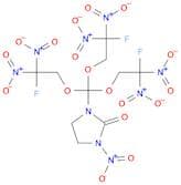 2-Imidazolidinone, 1-nitro-3-[tris(2-fluoro-2,2-dinitroethoxy)methyl]-