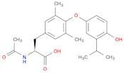 L-Tyrosine, N-acetyl-O-[4-hydroxy-3-(1-methylethyl)phenyl]-3,5-dimethyl-