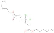 Propanoic acid, 3,3'-(dichlorostannylene)bis-, dipentyl ester