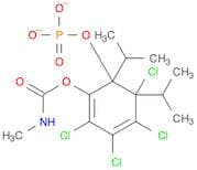 Phosphoric acid, bis(1-methylethyl)2,3,4,5-tetrachloro-6-[[(methylamino)carbonyl]oxy]phenyl ester