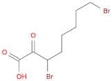 Octanoic acid, 3,8-dibromo-2-oxo-
