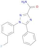 1H-1,2,4-Triazole-3-carboxamide, 1-[3-(fluoromethyl)phenyl]-5-phenyl-