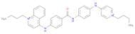 1-butyl-4-{[4-({4-[(1-butylpyridinium-4-yl)amino]phenyl}carbamoyl)phenyl]amino}quinolinium