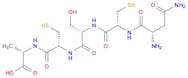 L-Alanine, N-[N-[N-(N-L-asparaginyl-L-cysteinyl)-L-seryl]-L-cysteinyl]-