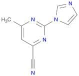 2-(1H-Imidazol-1-yl)-6-methylpyrimidine-4-carbonitrile