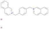 Isoquinolinium, 2,2'-[1,4-phenylenebis(methylene)]bis-, dibromide