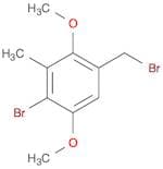Benzene, 2-bromo-5-(bromomethyl)-1,4-dimethoxy-3-methyl-