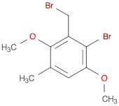 Benzene, 2-bromo-3-(bromomethyl)-1,4-dimethoxy-5-methyl-