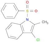 3-Chloro-2-methyl-1-(phenylsulfonyl)-1H-indole
