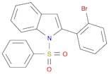 1H-Indole, 2-(2-bromophenyl)-1-(phenylsulfonyl)-