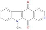 5H-Pyrido[3,4-b]carbazole-5,11(10H)-dione, 10-methyl-