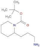 tert-butyl 2-(3-aminopropyl)piperidine-1-carboxylate