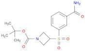 1-Azetidinecarboxylicacid, 3-[[3-(aminocarbonyl)phenyl]sulfonyl]-, 1,1-dimethylethyl ester