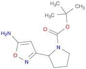 tert-butyl 2-(5-amino-1,2-oxazol-3-yl)pyrrolidine-1-carboxylate