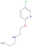 1-Propanamine, N-[2-[(5-chloro-2-pyridinyl)oxy]ethyl]-