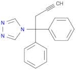 4H-1,2,4-Triazole, 4-(1,1-diphenyl-3-butynyl)-