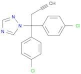 1H-1,2,4-Triazole, 1-[1,1-bis(4-chlorophenyl)-3-butynyl]-
