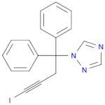 1H-1,2,4-Triazole, 1-(4-iodo-1,1-diphenyl-3-butynyl)-