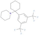 Piperidine, 1-[1-[3,5-bis(trifluoromethyl)phenyl]cyclohexyl]-